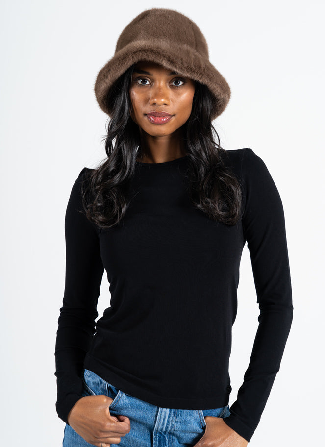 Faux Fur Bucket Hat