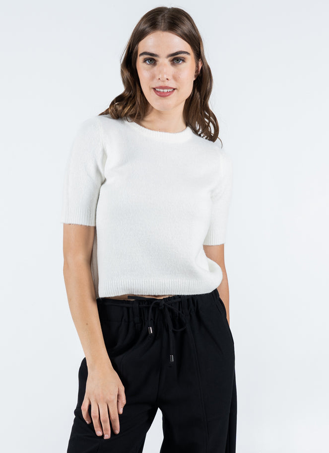 S/S Crew Neck Light Weight Sweater