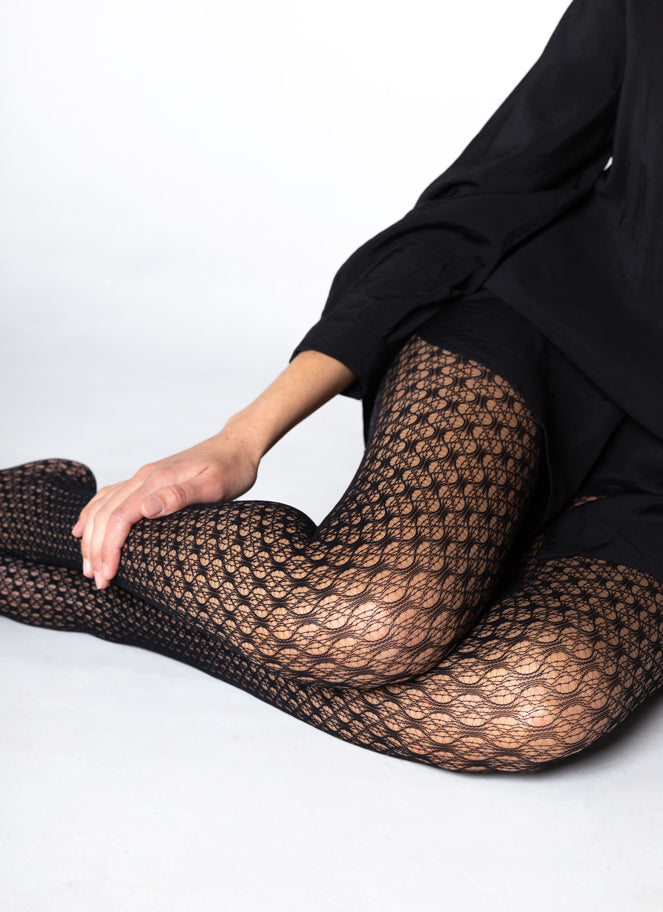 Graphic Dot Tights