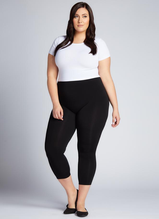 Bamboo Plus Size 3/4 Legging