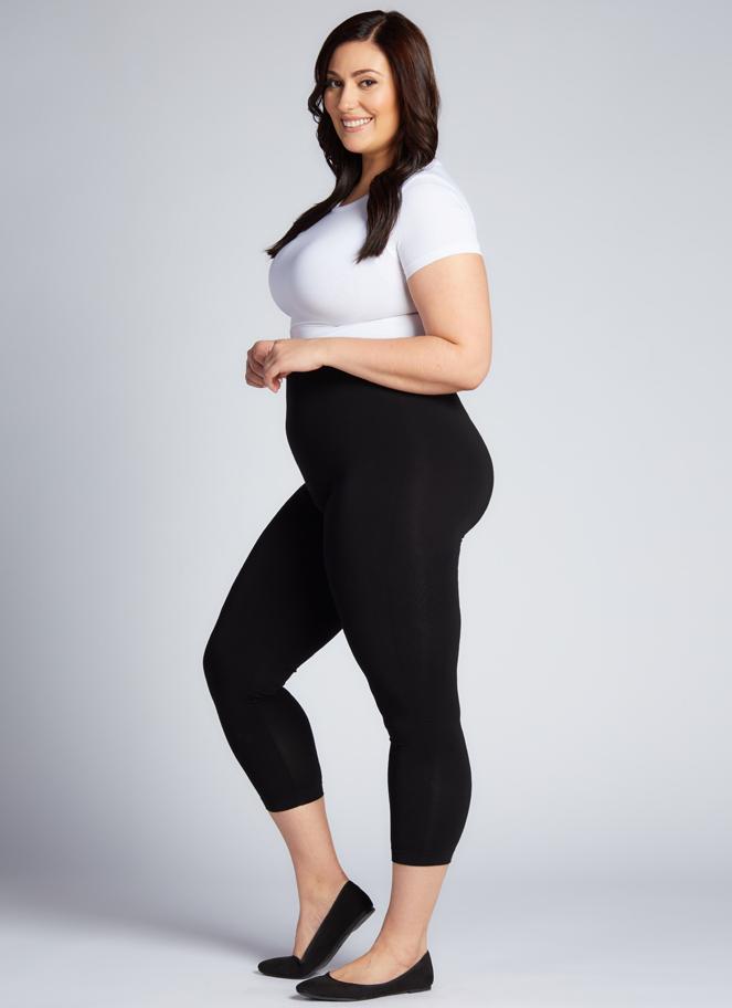 Bamboo Plus Size 3/4 Legging