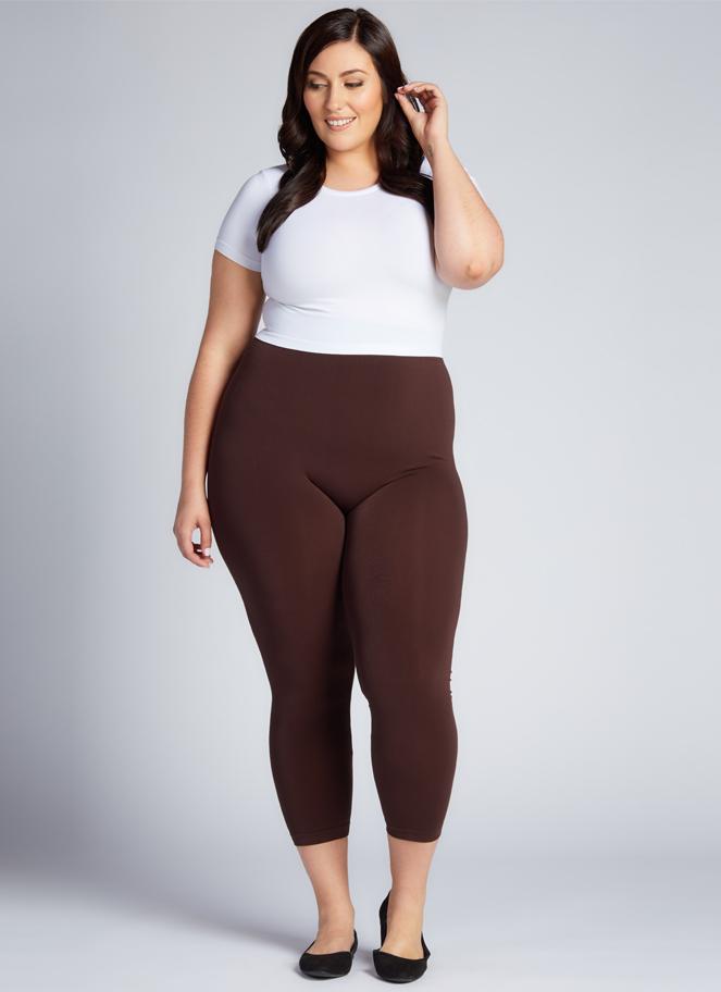 Bamboo Plus Size 3/4 Legging