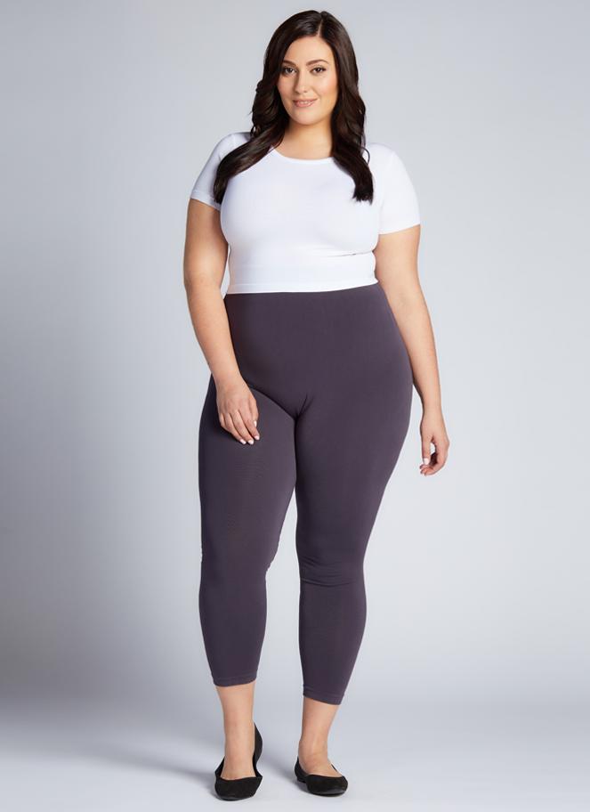 Bamboo Plus Size 3/4 Legging