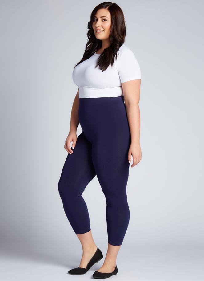 Bamboo Plus Size 3/4 Legging