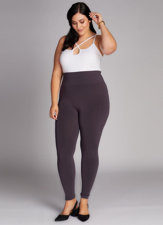 Bamboo Plus Size High Waisted Leggings