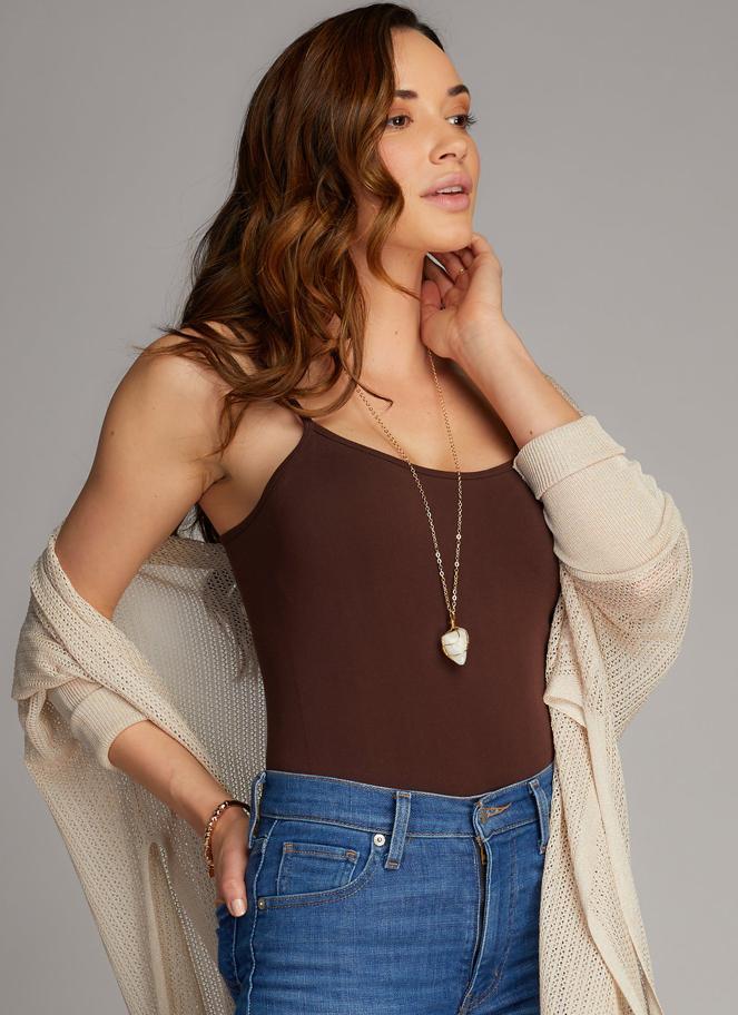 Bamboo Spaghetti-Strap Camisole