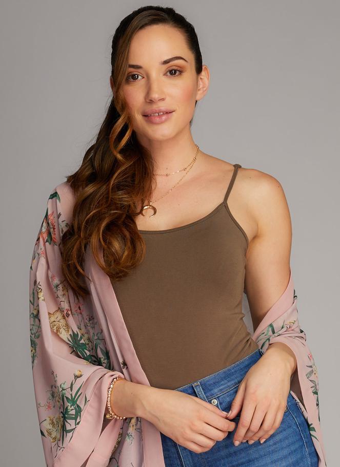Bamboo Spaghetti-Strap Camisole