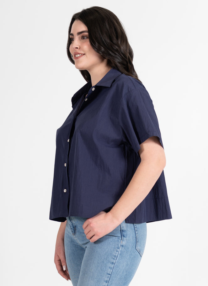 Cotton Blend S/S Shirt